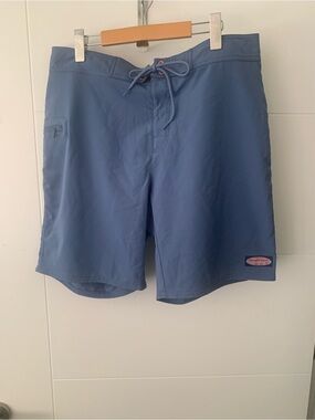 6/$20 Vineyard Vines Men's Blue Board Shorts swimsuit A9